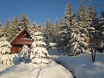 Winter am Ferienhaus